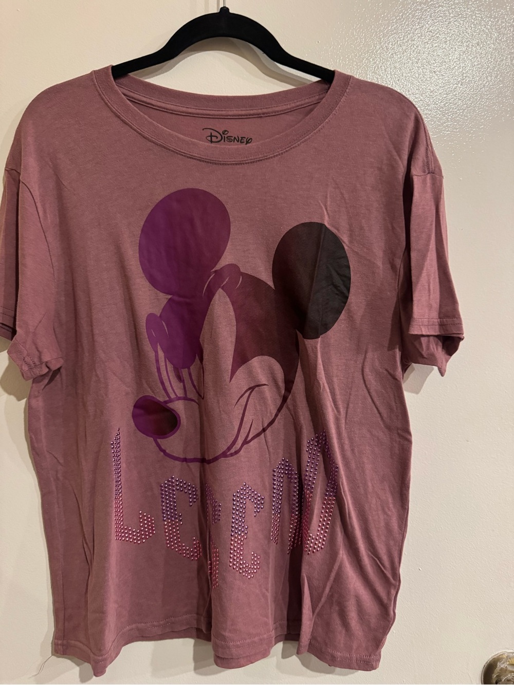 Disney Mickey Mouse ‘Legend’ Logo Tee
